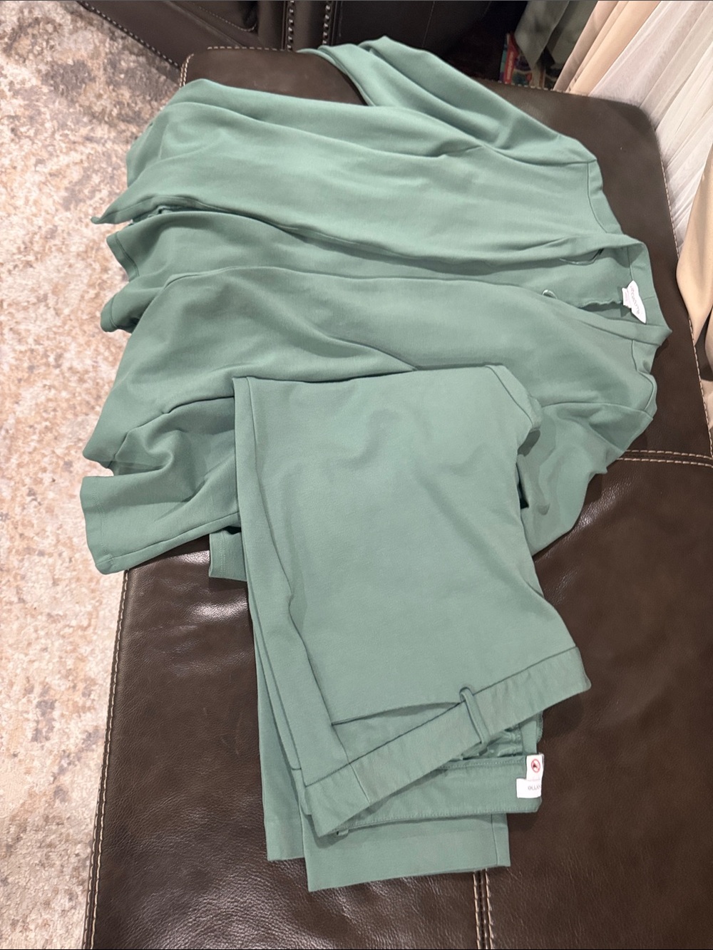 Liz Claiborne Sage Green Matching Set